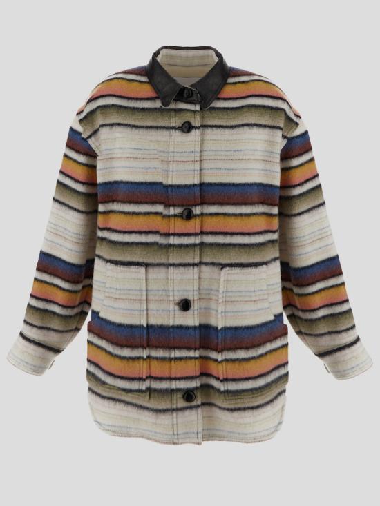 25SS 이자벨마랑에뚜왈 자켓 MA0367FA C1D02E99MU Red