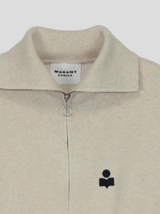 25SS 이자벨마랑에뚜왈 후드 티셔츠 CA0004FB A3L75E02LY Lightgrey - ISABEL MARANT ETOILE