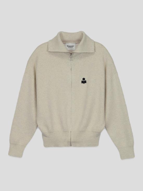 25SS 이자벨마랑에뚜왈 후드 티셔츠 CA0004FB A3L75E02LY Lightgrey