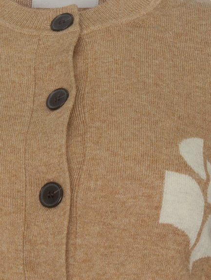 25SS 이자벨마랑에뚜왈 긴팔 티셔츠 CA0040FA A1X05E50CM Brown - ISABEL MARANT ETOILE