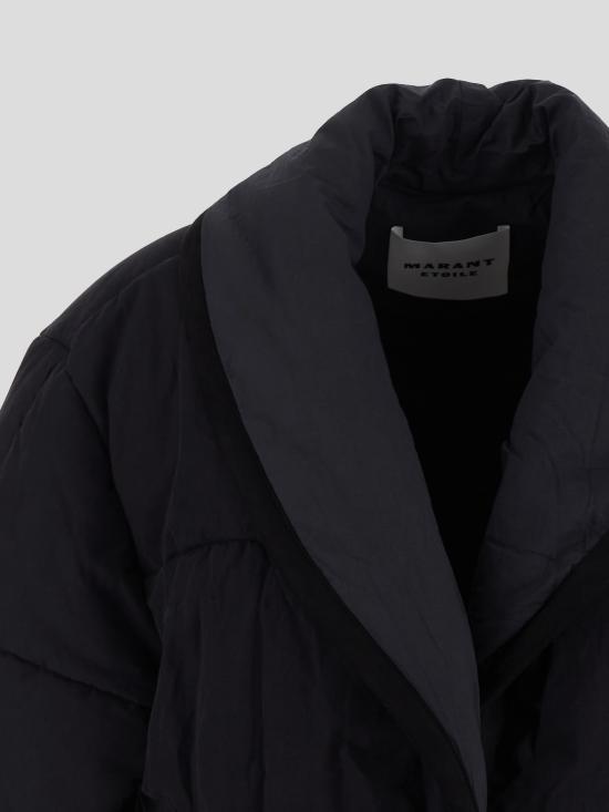 25SS 이자벨마랑에뚜왈 코트 MA0372FA C1C01E01BK Black - ISABEL MARANT ETOILE