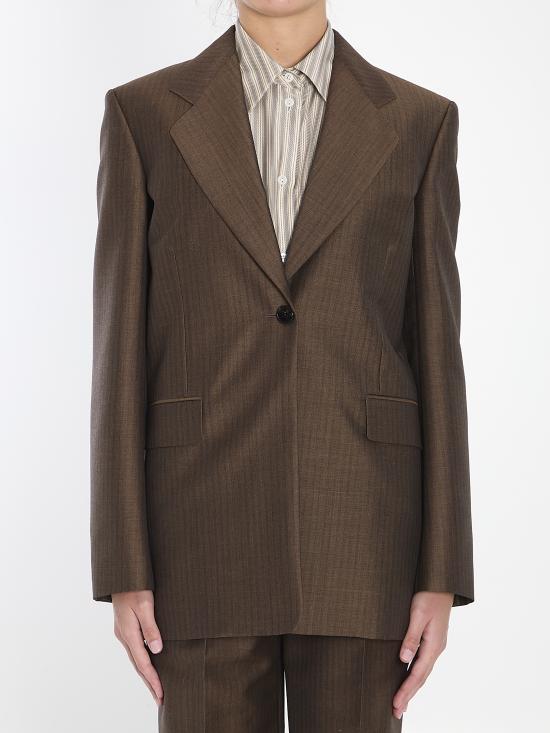 24FW 더로우 자켓 8503 BROWN