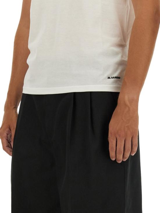  질샌더 반팔 티셔츠 J47GC0012 J45031100 White - JIL SANDER