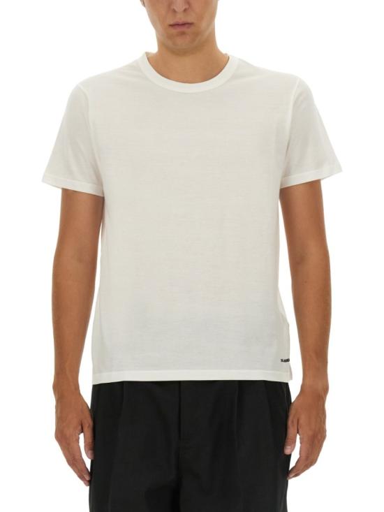  질샌더 반팔 티셔츠 J47GC0012 J45031100 White