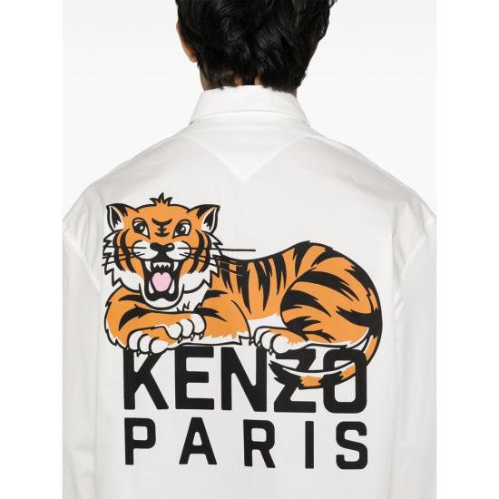 25SS 겐조 긴팔 셔츠 FF55CH4299P301 WHITE DOM - KENZO