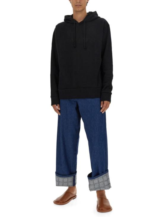  JW앤더슨 후드 티셔츠 JW0105 PG1390999 Black - JW ANDERSON