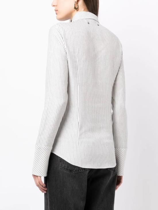  골든구스 탑 GWP01417P001159 White - GOLDEN GOOSE