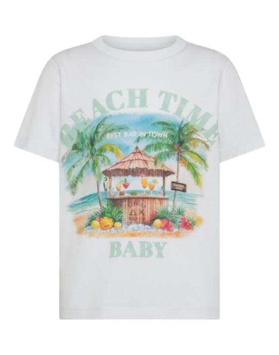 25SS [주니어] 썬 68 폴로 셔츠 T35342 1 White