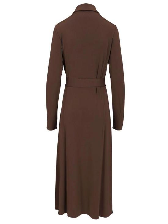 25SS 막스마라 미디 원피스 2511621089600 004 Brown - MAX MARA