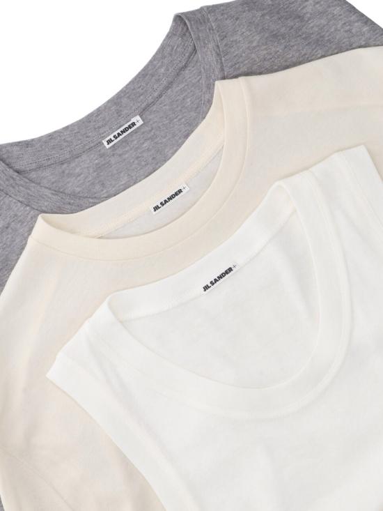 25SS 질샌더 반팔 티셔츠 J47FV0109 JTN357 971 MultiColour - JIL SANDER