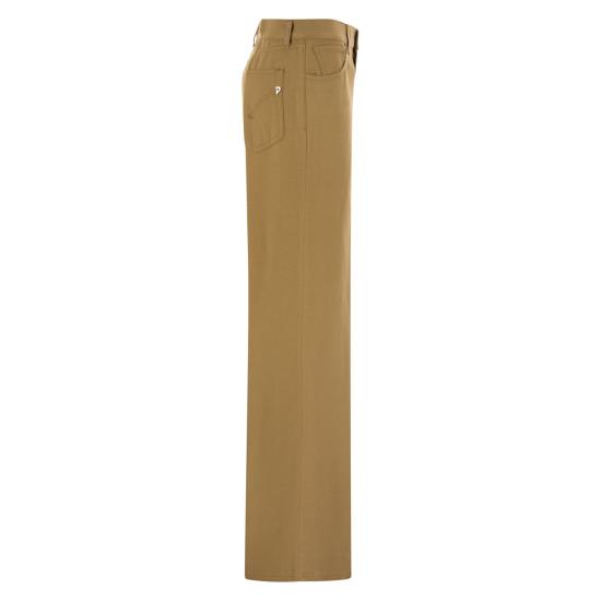 25SS 돈답 스트레이트 팬츠 DP619IF0041DXXX HAZELNUT - DONDUP