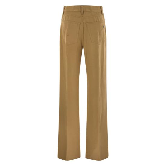 25SS 돈답 스트레이트 팬츠 DP619IF0041DXXX HAZELNUT - DONDUP