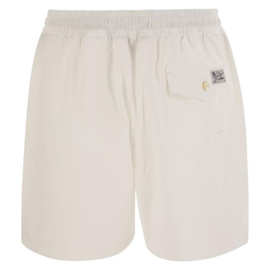  폴로 랄프로렌 포니 자수 스윔 쇼츠 710957782 WHITE - POLO RALPH LAUREN