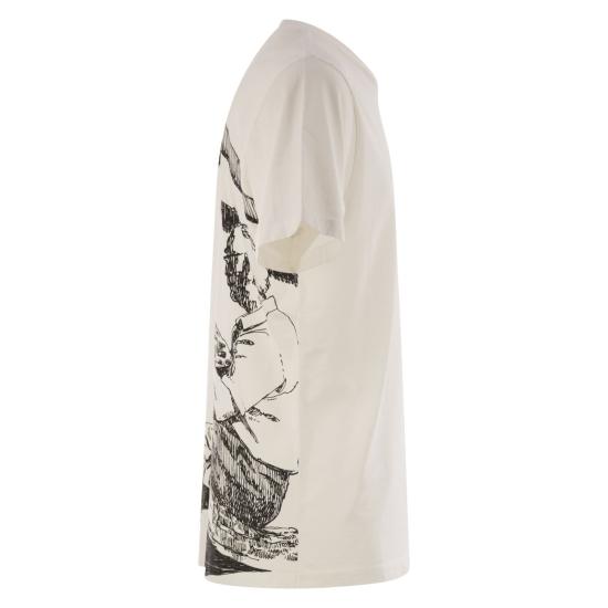 25SS 씨피 컴퍼니 반팔 티셔츠 18CMTS317A WHITE - C.P. COMPANY