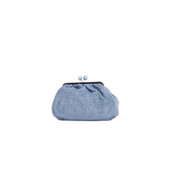 25SS 위켄드막스마라 클러치/파우치 FORTUNA 007 Clear Blue