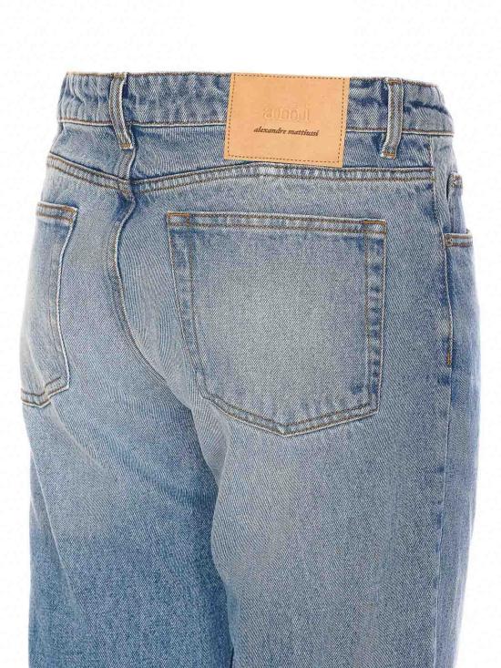 26SS 아미 클래식 핏 데님 팬츠 HTR001DE0046480 Blue - AMI