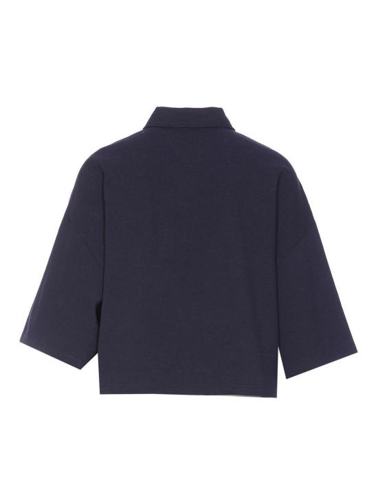  보테가베네타 폴로 티셔츠 820676V4Z004157 Blue - BOTTEGA VENETA