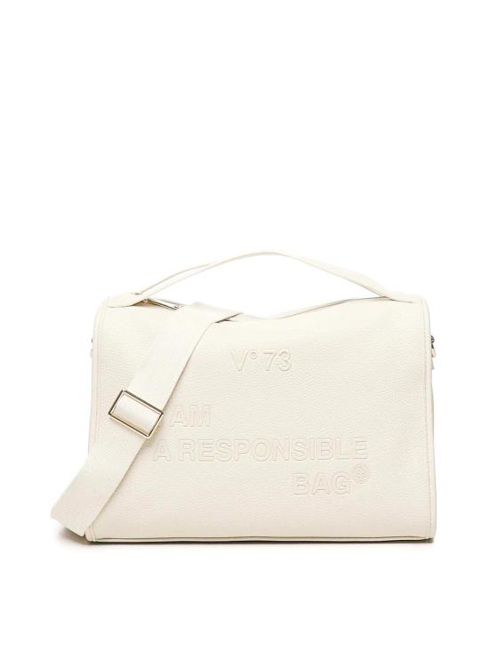25FW 브이73 크로스백 73BS8F307RESPONSIBILITYNOWOFFWHITE White