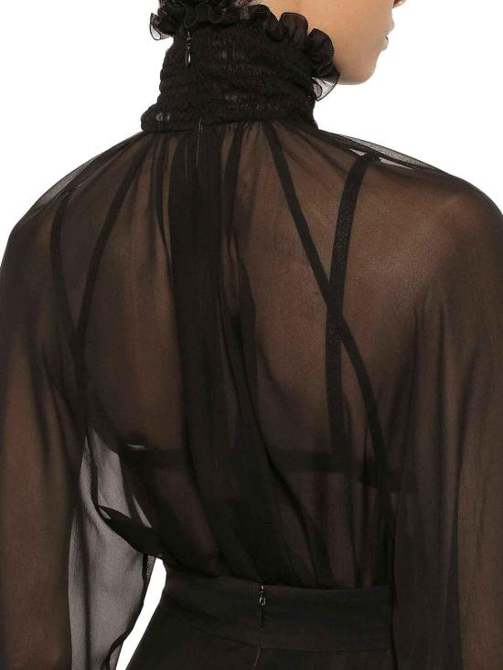  돌체앤가바나 긴팔 티셔츠 F79EMTFU1ATN0000N0000 Black - DOLCE & GABBANA