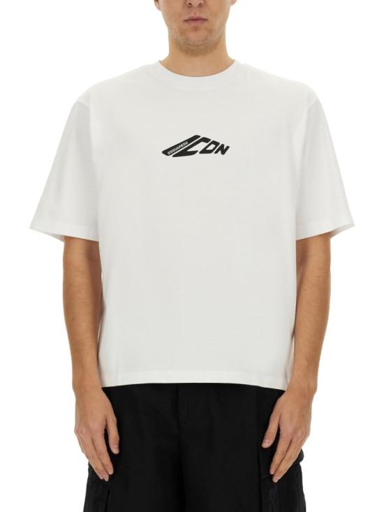  디스퀘어드2 반팔 티셔츠 S79GC0096 D20033100 White