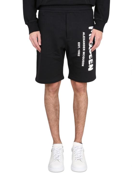 알렉산더 맥퀸 숏팬츠 688717 QTZ810901 Black