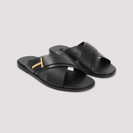 25SS 톰포드 로퍼 J1489 LCL473X Black - TOMFORD