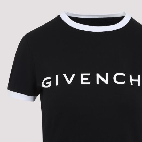 25SS 지방시 반팔 티셔츠 BW70BF3YAC Black - GIVENCHY