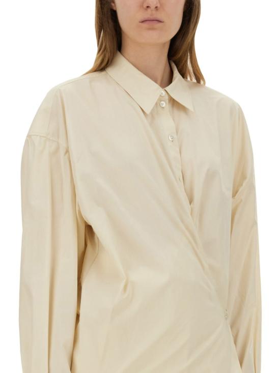 25SS 르메르 탑 SH1141 LF588YE507 Neutrals - LEMAIRE