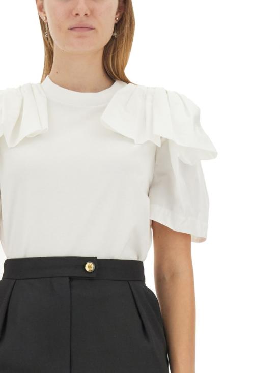  알렉산더 맥퀸 반팔 티셔츠 762903 QLAA69000 White - ALEXANDER MCQUEEN