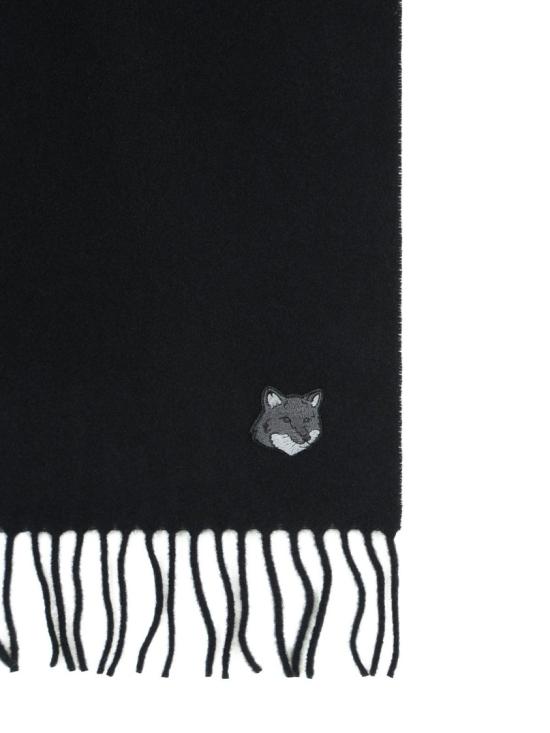  메종키츠네 머플러/스카프 MM06201BT3004 P199 Black - MAISON KITSUNE