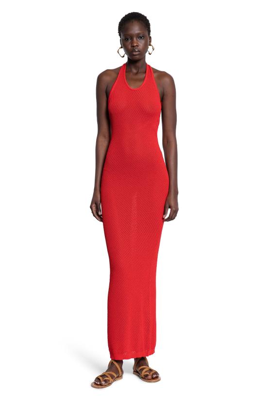  라니우스 롱 원피스 S5LAWOKD177040 Red - LANEUS