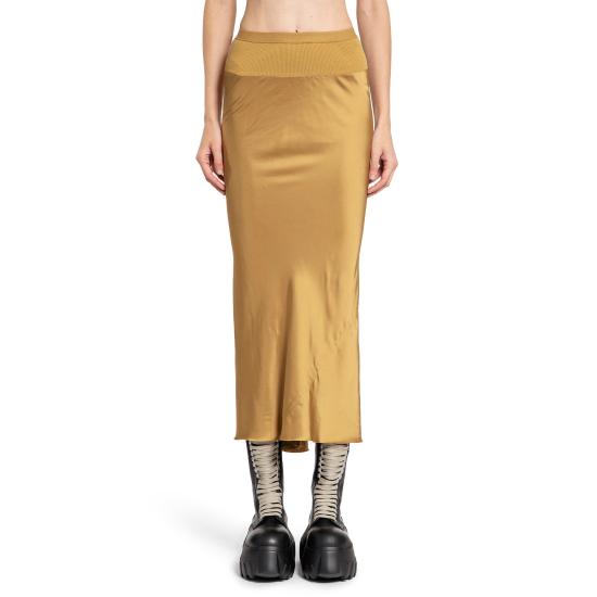  릭 오웬스 스커트 RP02D3334SCH62 Yellow