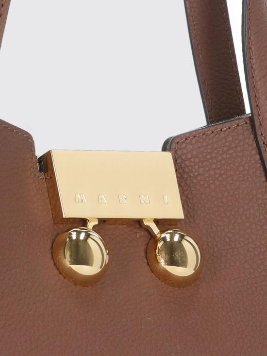 25FW 마르니 숄더백 BMMP0150U0P8185 00R81 Brown - MARNI