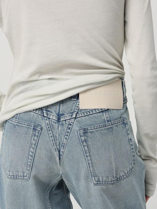 25SS 질샌더 데님 팬츠 J02KA0332J46463 481 Gnawed Blue - JIL SANDER