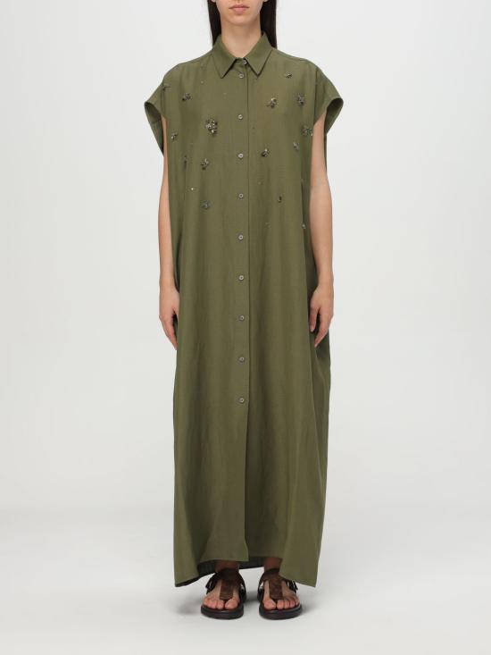 25SS 파비아나 필리피 롱 원피스 ABD275F655L372 6162 Military