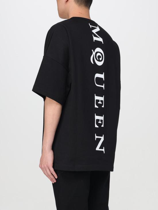 25FW 알렉산더 맥퀸 반팔 티셔츠 828434QTADE 0520 White - ALEXANDER MCQUEEN