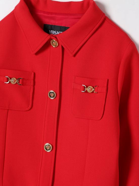 25SS [키즈] 베르사체 캐주얼 자켓 10181741A03401 1RB50 Red - VERSACE
