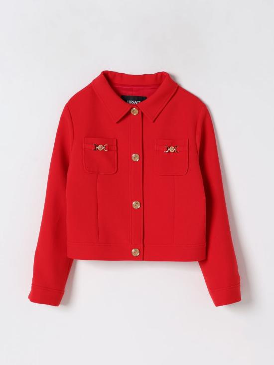 25SS [키즈] 베르사체 캐주얼 자켓 10181741A03401 1RB50 Red