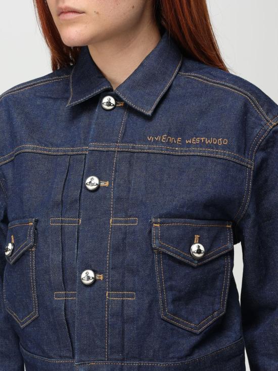 25SS 비비안웨스트우드 자켓 19010018W0162 K406 Blue - VIVIENNE WESTWOOD