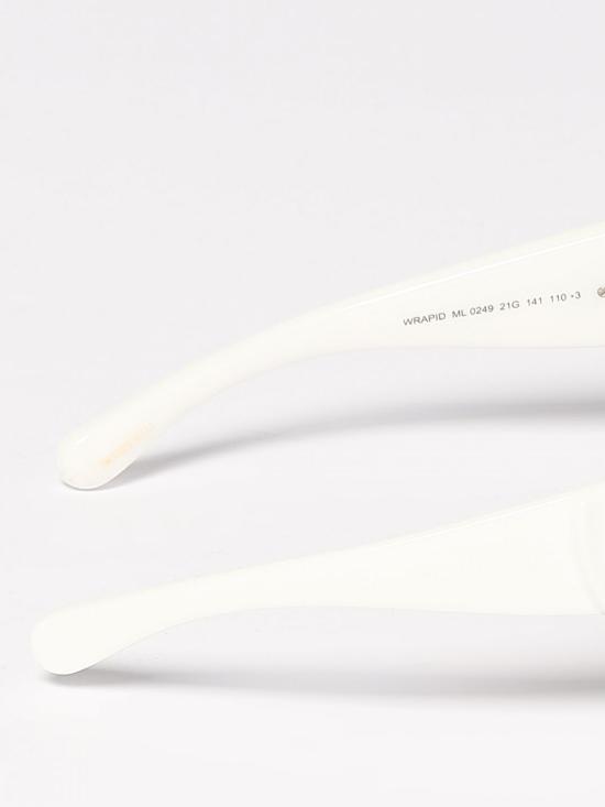 25FW 몽클레어 선글라스 ML0249 21G White - MONCLER