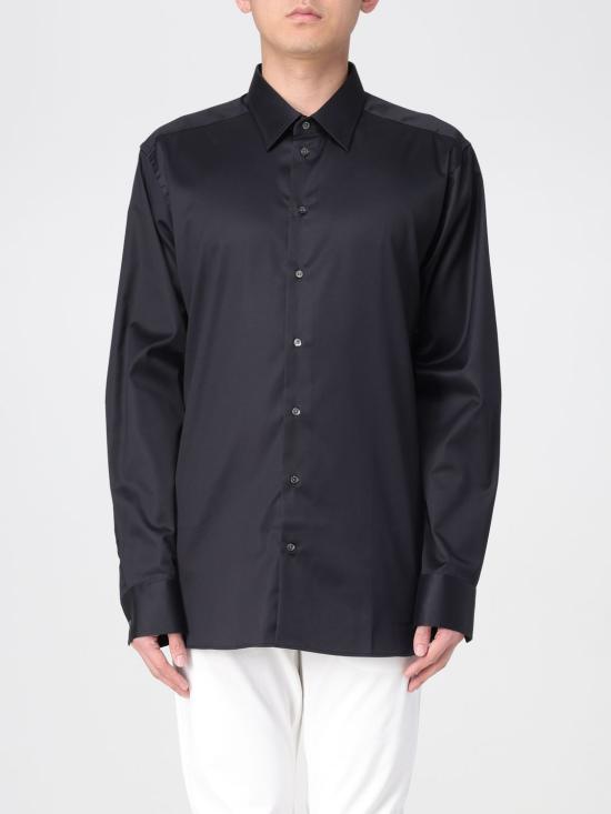 25SS 엠포리오 아르마니 긴팔 셔츠 EM000065TE10156 UC001 Black