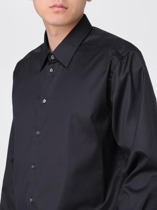 25SS 엠포리오 아르마니 긴팔 셔츠 EM000065TE10156 UC001 Black - EMPORIO ARMANI