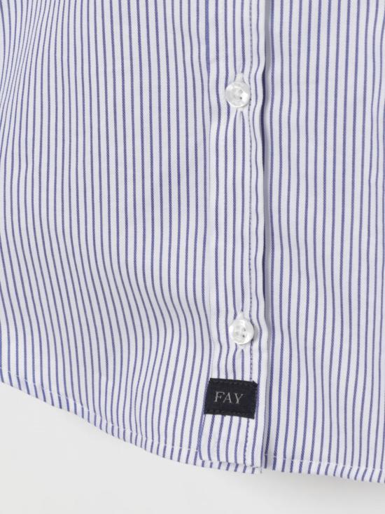 25SS [키즈] 페이 셔츠 FW5P20P0524 100BL Striped - FAY