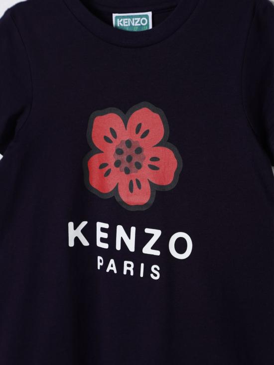 25SS [키즈] 겐조 원피스 K61027 848 Marine - KENZO