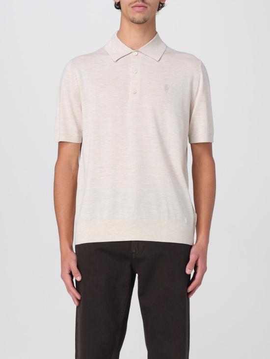 25FW 버버리 울 폴로 셔츠 8103102 Beige