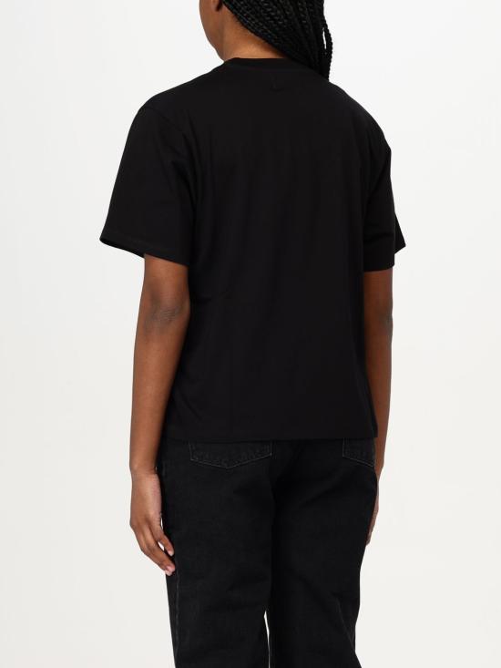 25FW 루루 스튜디오 반팔 티셔츠 TELANTO Black - LOULOU STUDIO