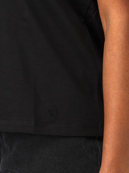 25FW 루루 스튜디오 반팔 티셔츠 TELANTO Black - LOULOU STUDIO