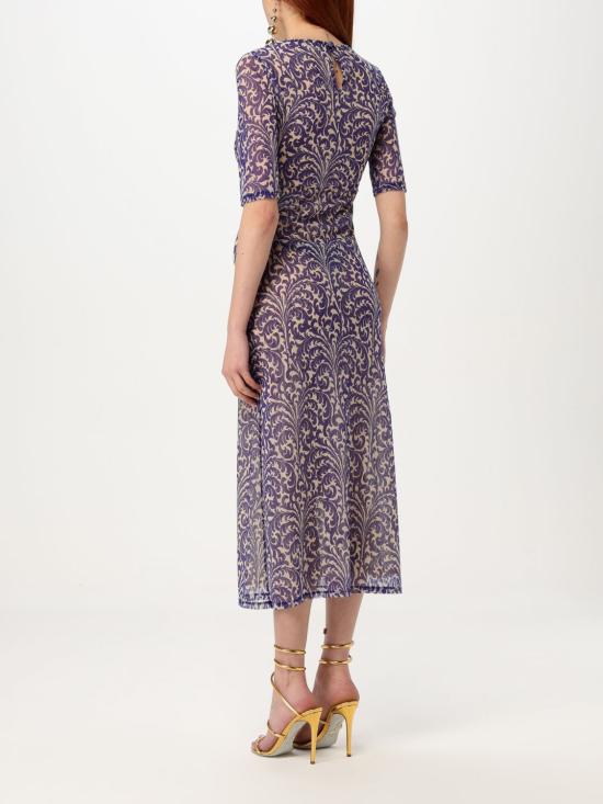 25SS 에트로 미디 원피스 WRHA0387AK924 X0883 Blue - ETRO