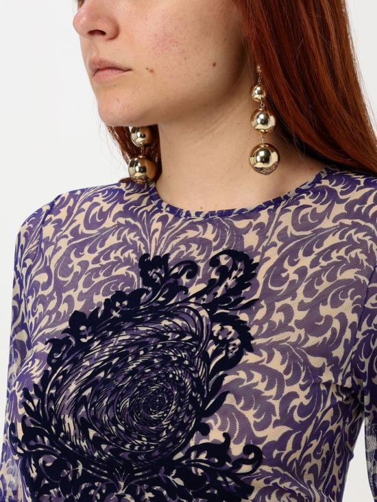 25SS 에트로 미디 원피스 WRHA0387AK924 X0883 Blue - ETRO