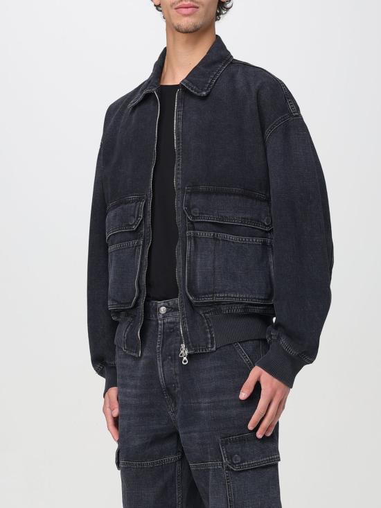 25SS 디젤 자켓 A15780007Z9 02 Black - DIESEL